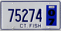 Fishing License Plates - 5